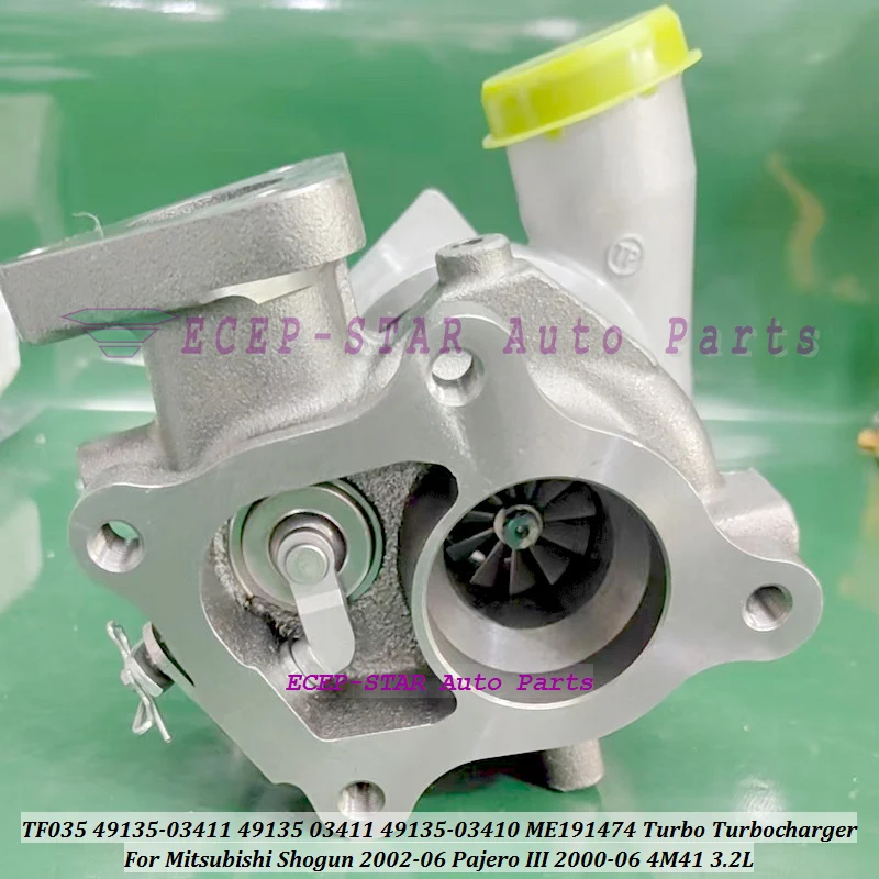 TF035 49135-03411 Turbo Turbocharger For Mitsubishi Shogun 02-06 Pajero III 4M41 3.2L 49135 03411 49135-03410 ME191474 ME203949