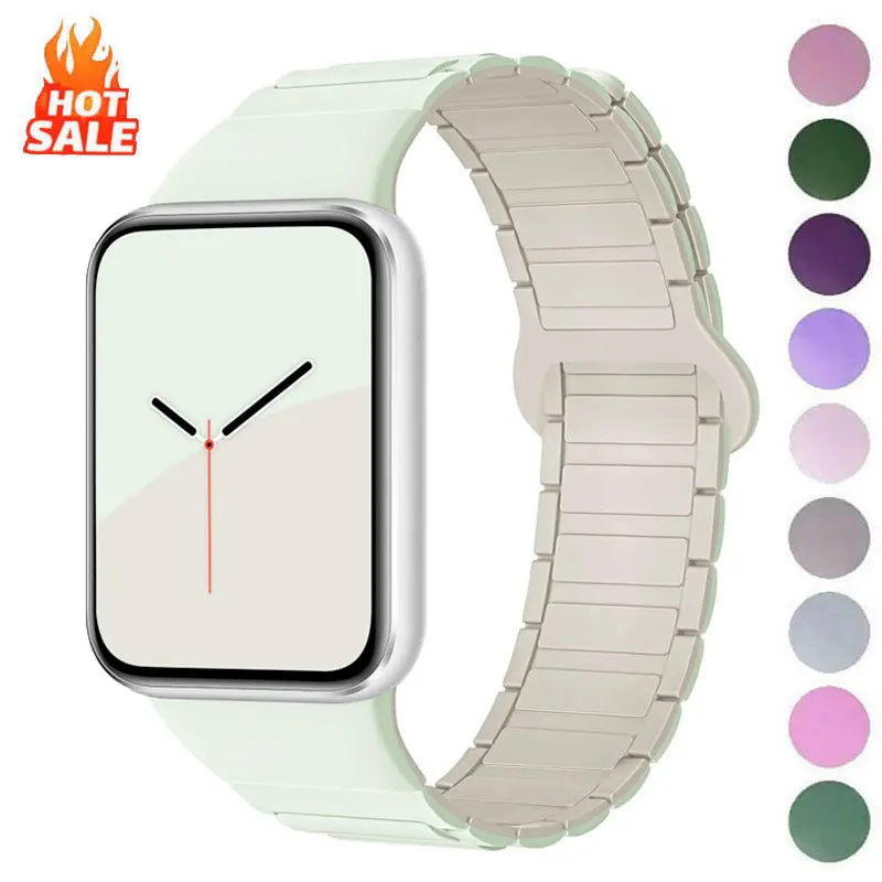 �y�Z�[�����zXiaomi MiBand 8/9 Pro�ARedmi Watch 6/5/4�Ή� �}�O�l�b�g���V���R�����X�|�[�c�E�H�b�`�o���h/�u���X���b�g/�X�}�[�g�E�H�b�`�o���h/�x���g