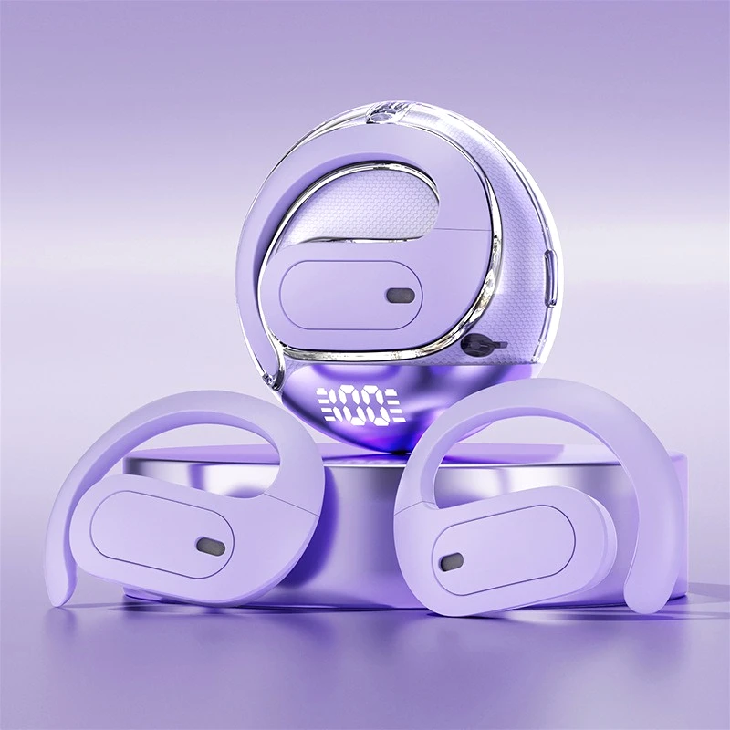 مروحة صغيرة شعبية جديدة M112، سماعات بلوتوث OWS مفتوحة معلقة للأذن سماعات بلوتوث لاسلكية #6