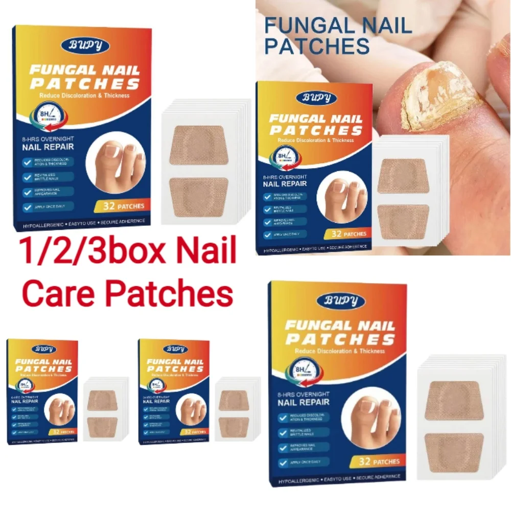

1/2/3 упаковки пластырей для восстановления ногтей, серые, от грибка, для утолщения и смягчения, лечение паронихии, антибактериальные, корректирующие наклейки, уход при вросшем ногтях