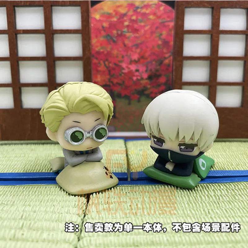 5CM Genuine Mini Figure Toys Anime Jujutsu Kaisen Kento Nanami Maki Zenin Toge Inumaki Cartoon Collectible Dolls For Children