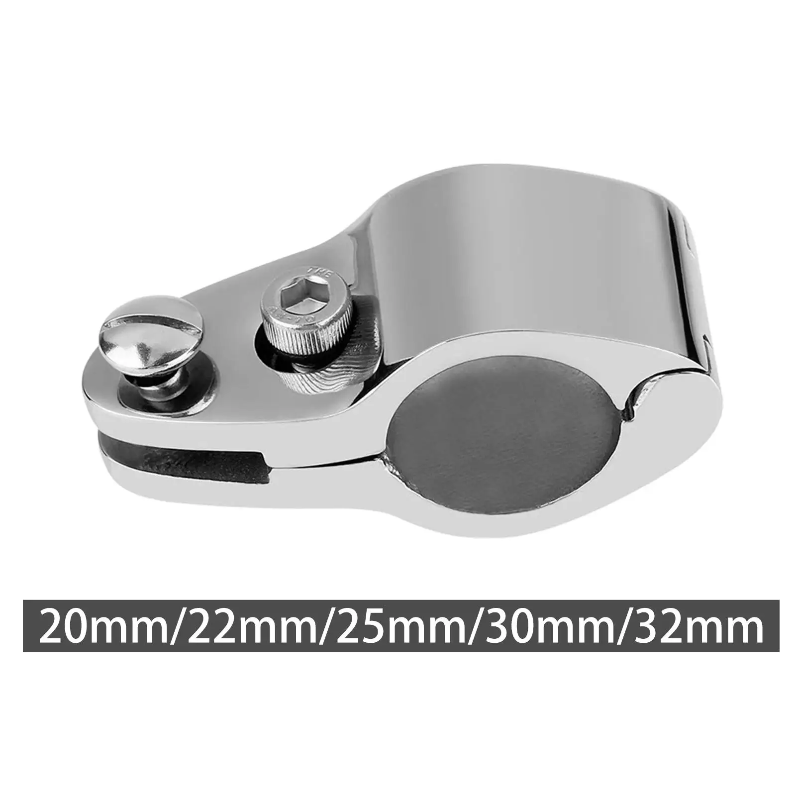 

Boat Bimini Top Jaw Slide Clamp Quick Release Stainless Steel Canopy Tube Mount for Yacht Sunshade Railing