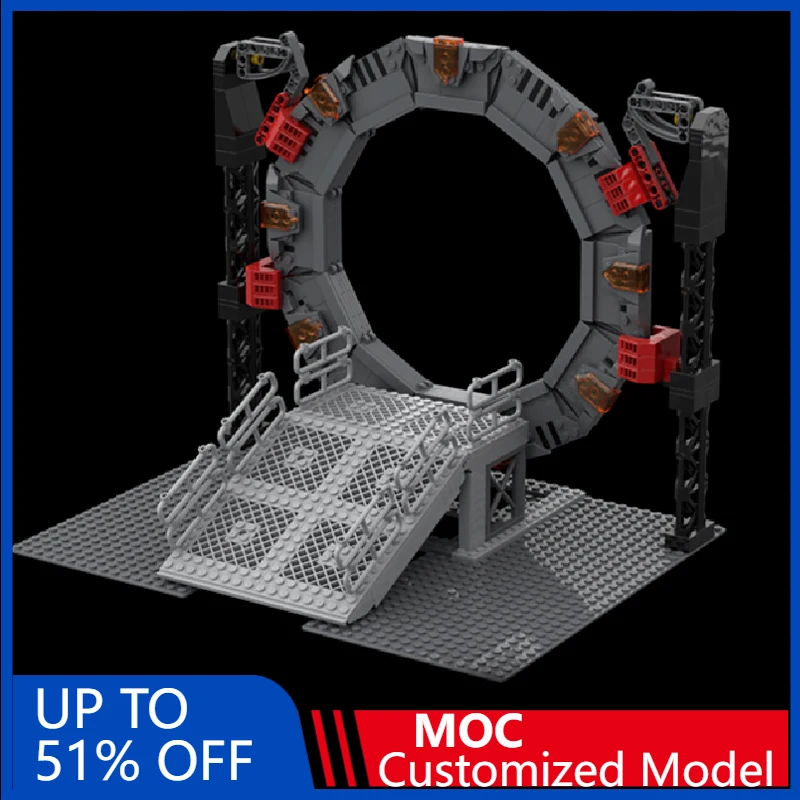 

Набор для сборки MOC Mystery Portal Base Model (621 деталь): Технологичные конструкторы-головоломки DIY для творческой сборки, игрушки для мальчиков, подарки для демонстрации