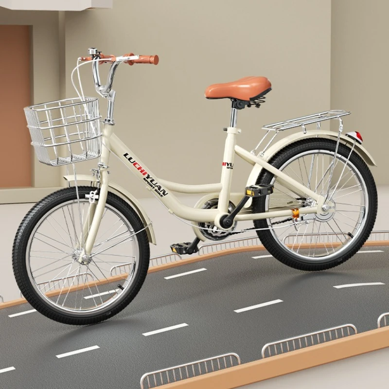 Mens Bicycle Adult Student Road Bike Junior High Teen Commuter Leisure Bike Princess Style Student Commuter Bicycle image 3