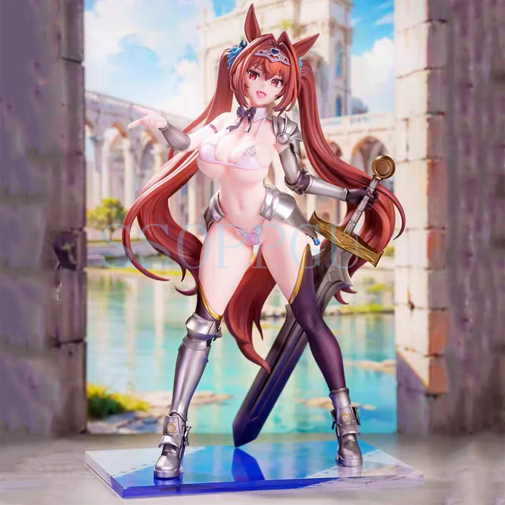NUEVO Umamusume: Pretty Derby Figura Daiwa Scarlet 28 cm Chica de anime PVC Figura de acción Juguete Estatua de juego Colección para adultos Modelo Muñeca