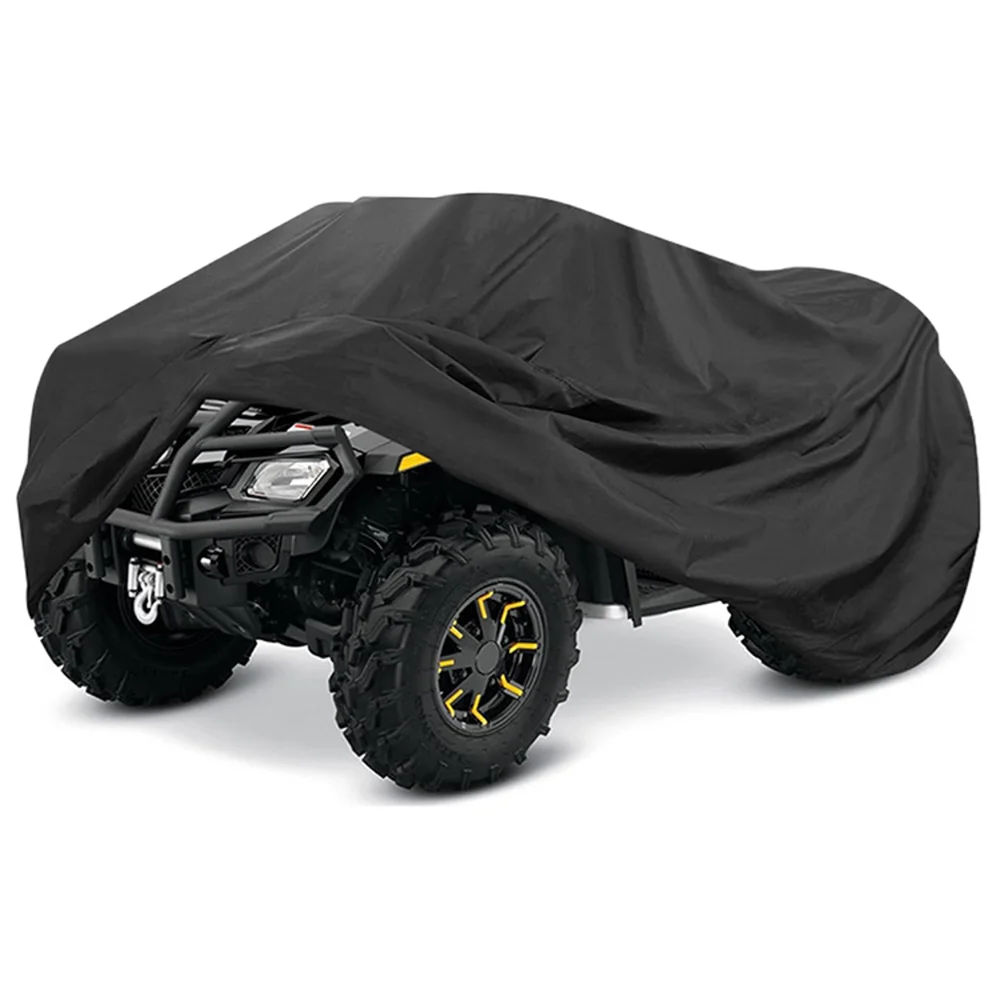 2 Doors UTV 210D Oxford Cloth Protect Utility Vehicle Storage Cover Rain Dirt Rays-Reflective for Can Am Maverick X3 2017-2025 view 5