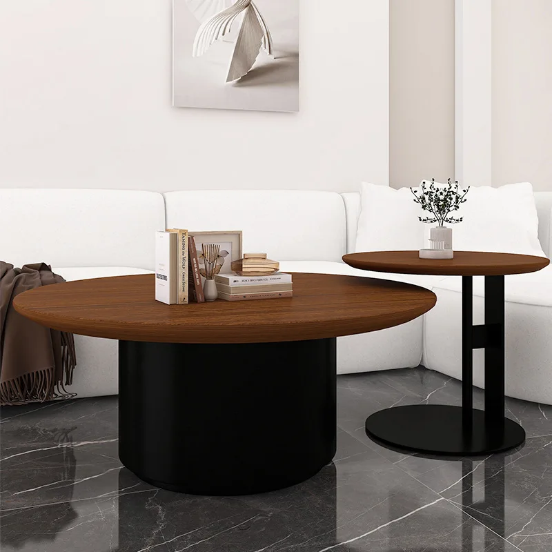 

Solid wood coffee table household living room sofa small tea table side few small apartment wabi sabi wind mother tea table