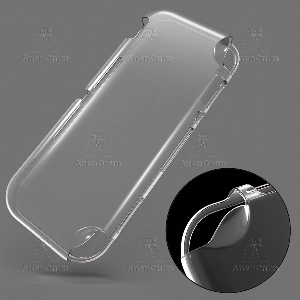 Transparent TPU Protective Case for Switch Lite Shockproof Anti-Scratch Anti-Slip Semi-Wrap Cover Skin Crystal Clear Soft Shell view 5