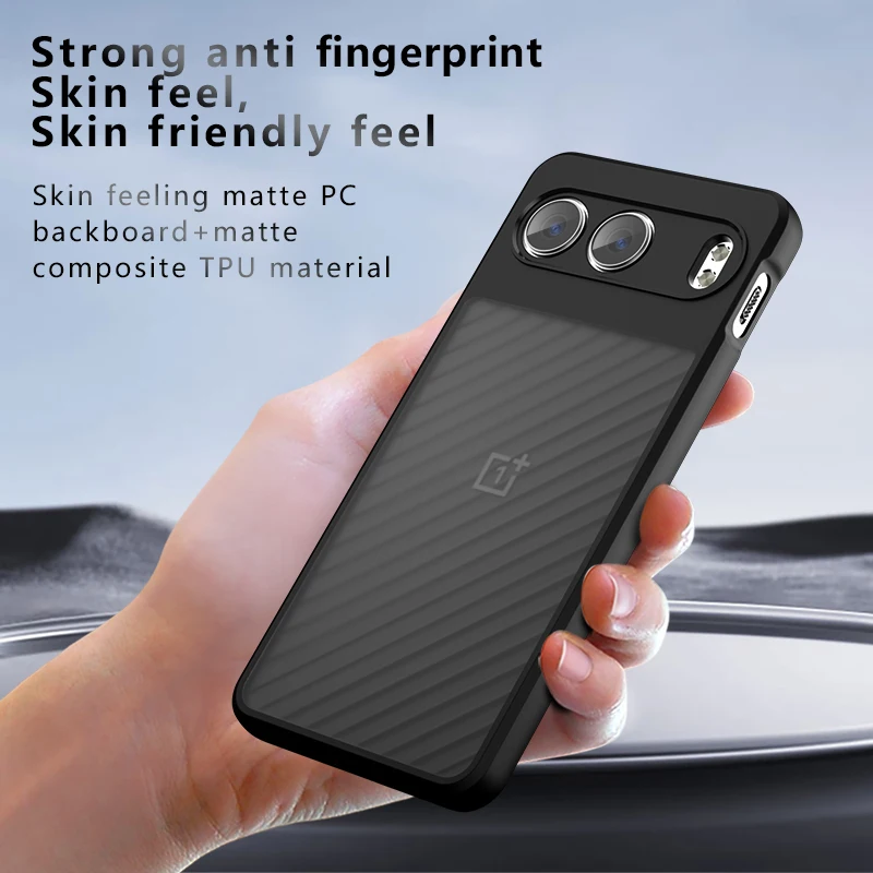 For OnePlus Nord 4 Case Luxury Matte Transparent Acrylic Skin-friendly Cover For 1+Nord 4 OnePlus Nord4 Shockproof Bumper Funda