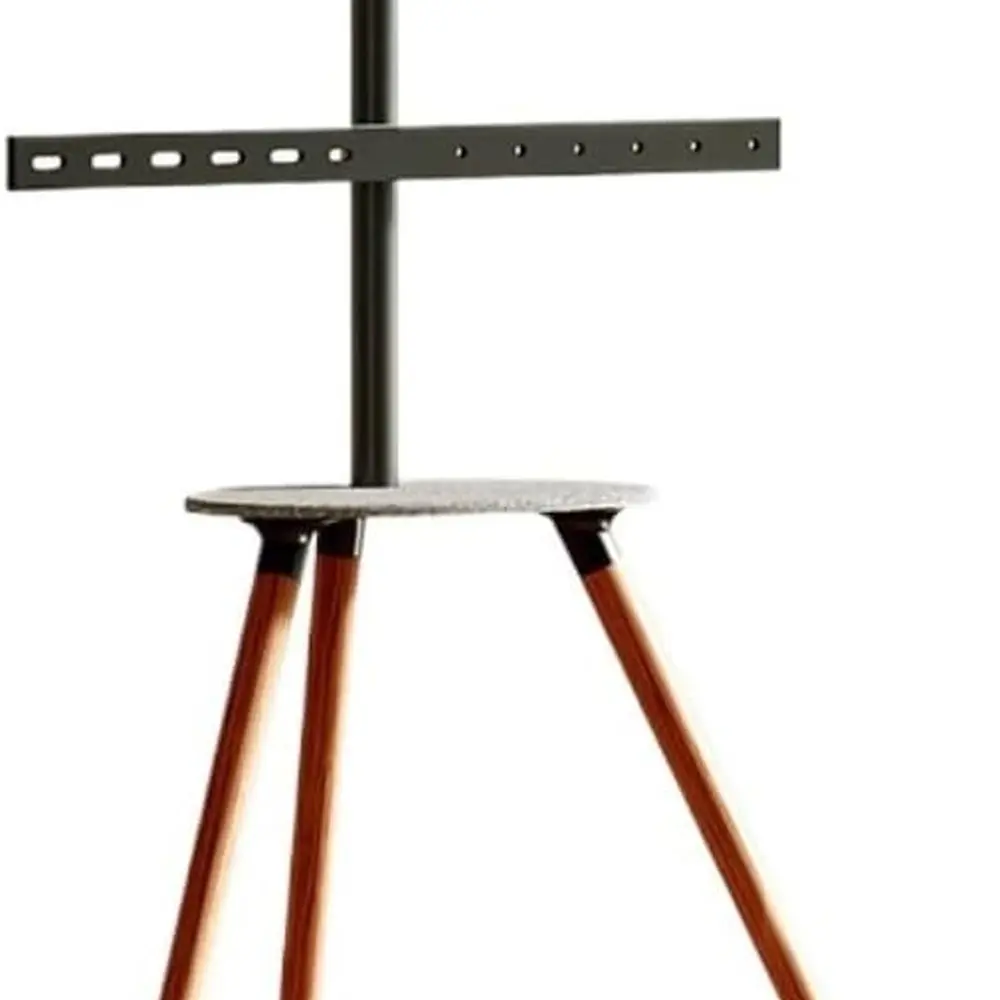 

Adjustable Swivel TV Stand with Shelf for 32-65 Inch LED/LCD TVs