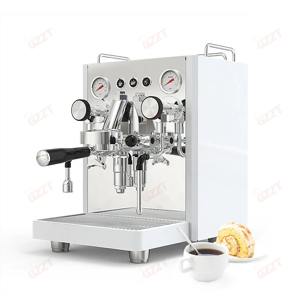 ماكينة القهوة 15 بار مضخة مشروب مستقل ضغط البخار رئيس واحد ماكينة قهوة اسبريسو أوتوماتيكية تجارية للأعمال