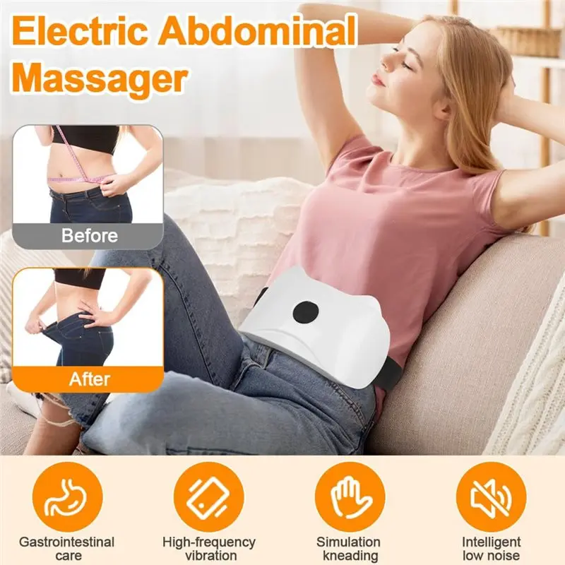 ABGP-Belly Fat Burning & Body Sculpting جهاز تدليك كهربائي لاسلكي للبطن، قابل لإعادة الشحن لفقدان الوزن #6