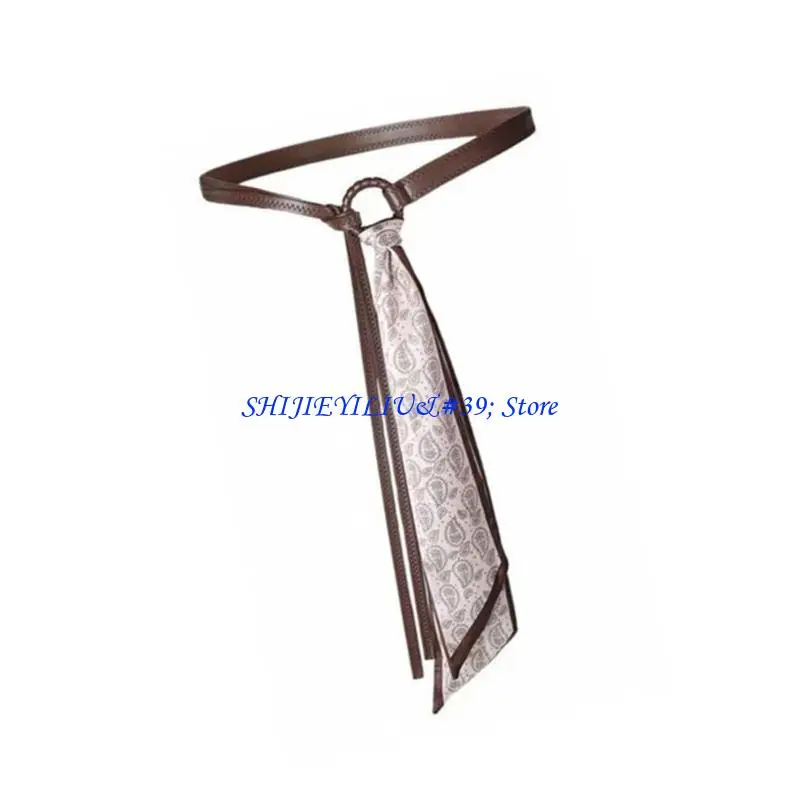 

E21F Stylish Scarf Belt Soft And Comfortable Fabric Girdle Enhances Casual Or Formal Looks Great For Holidays Or Event