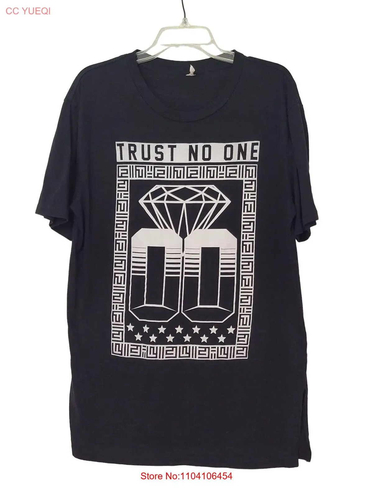 

Подростковая женская черная рубашка Trust no One, пуловер, большой размер