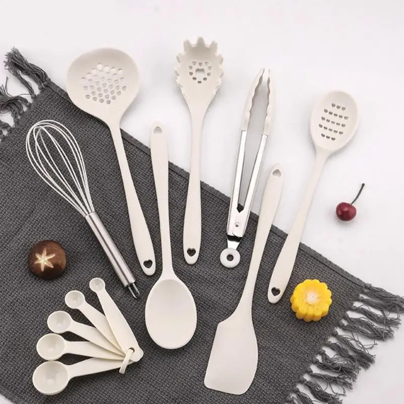 Silicone Cooking Utensils Professional Cookware Silicone Utensil Set 18 Pieces Kitchen Tools Nonstick Heat Resistant Spatulas