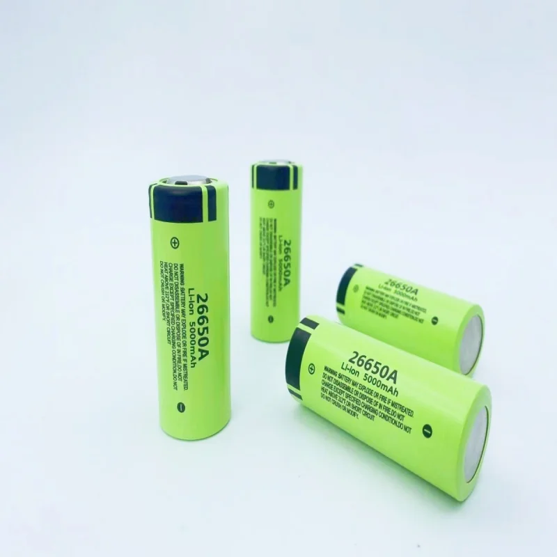 Large capacity rechargeable lithium-ion battery 100% 26650mAh LII-50A 5000mAh 26650-50A flashlight 20A new 3.7V