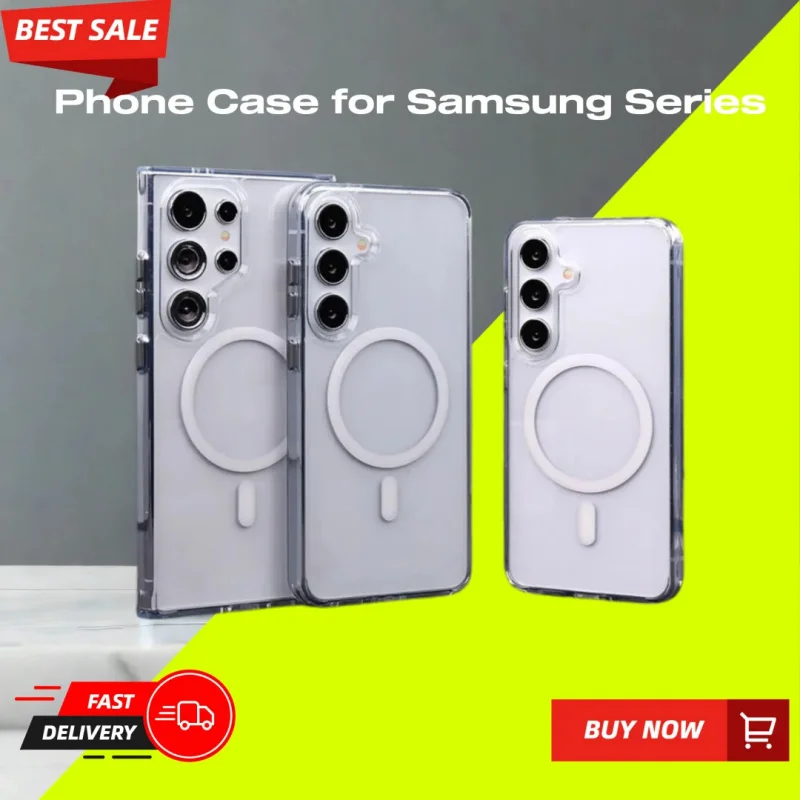 

Hot Sale Slim Phone Case for Samsung Galaxy S25 S24 S23 Ultra Magsafe Compatible Cover With Metal Buttons Camera Protection Soft