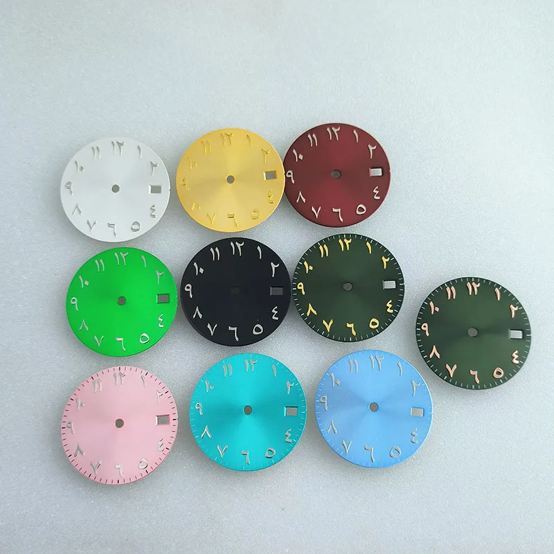 NH Arabic Watch dial 28.5mm Arabic dial 35 dial accessories for NH mechanical 35/36 movement watch accessories