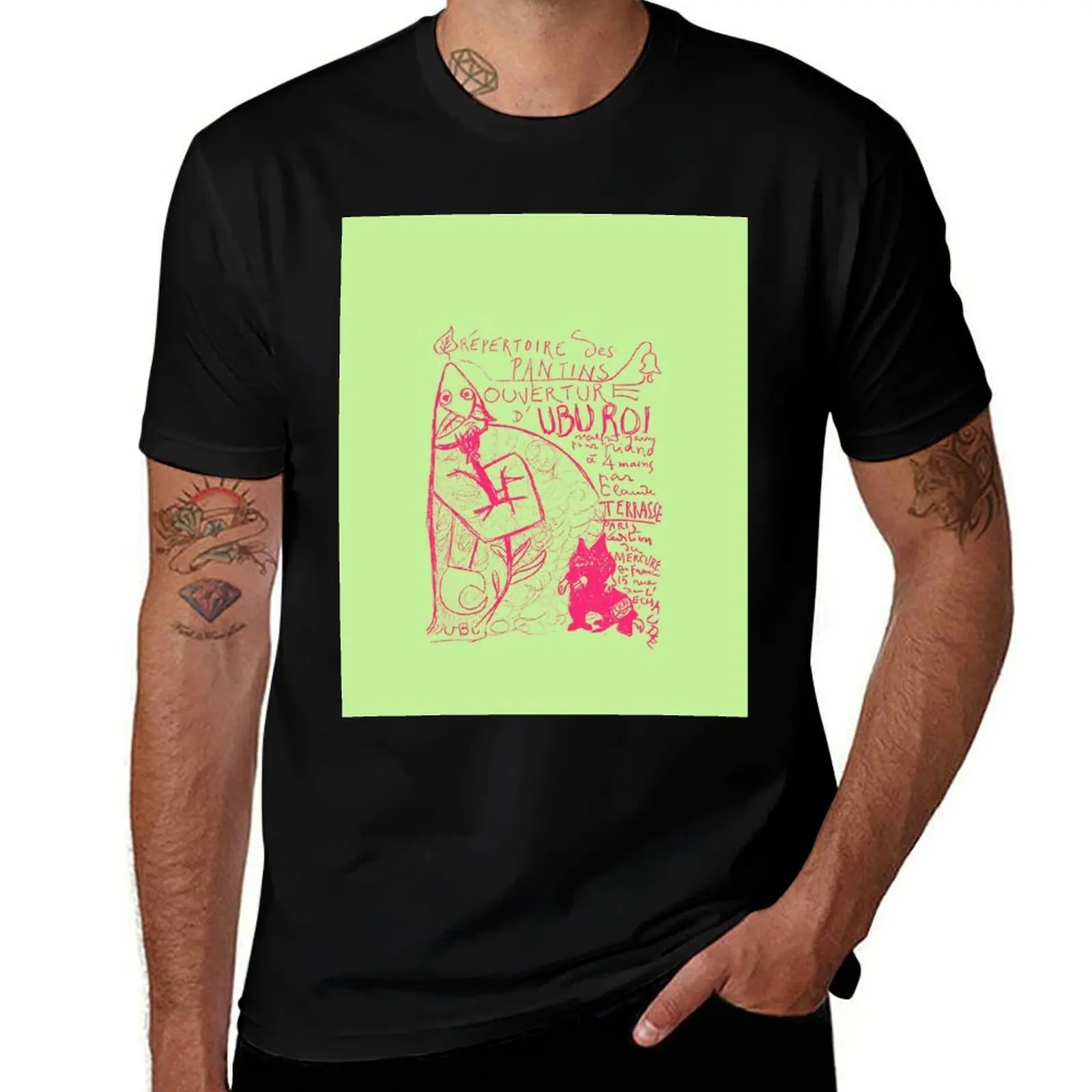 

Ubu Roi - magenta T-Shirt man t shirts for men t shirt man luxury t shirts for man graphic vintage T-Shirt