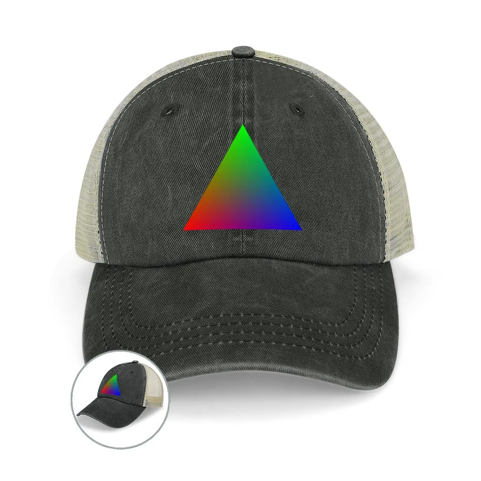 Computer Graphics Triangle | OpenGL | Vulkan | DirectX Baseball Cap Sports Cap Golf Fashion Beach Women's Hats For The Sun Men's