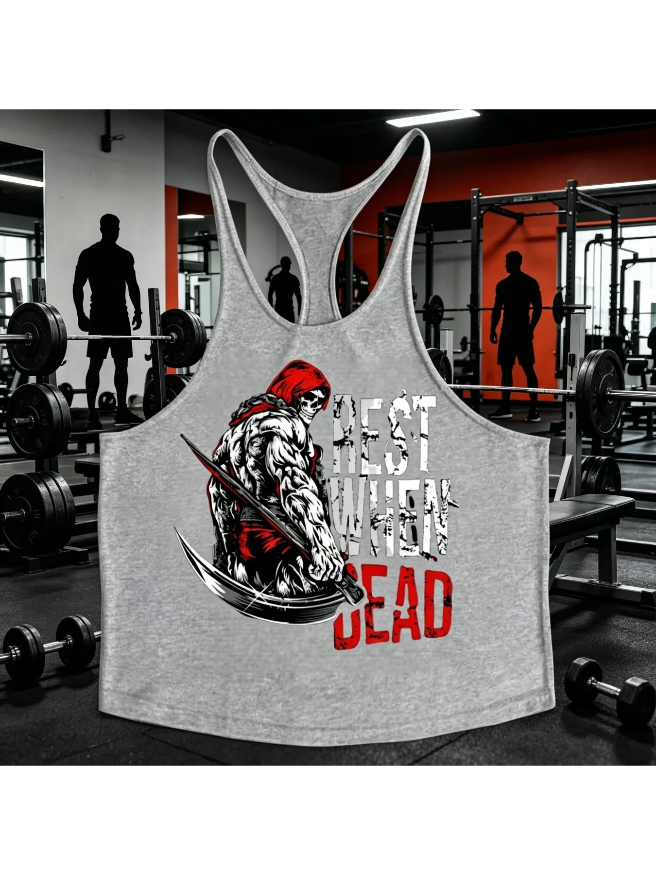 2026 Men's Cotton Gym Tank Top 