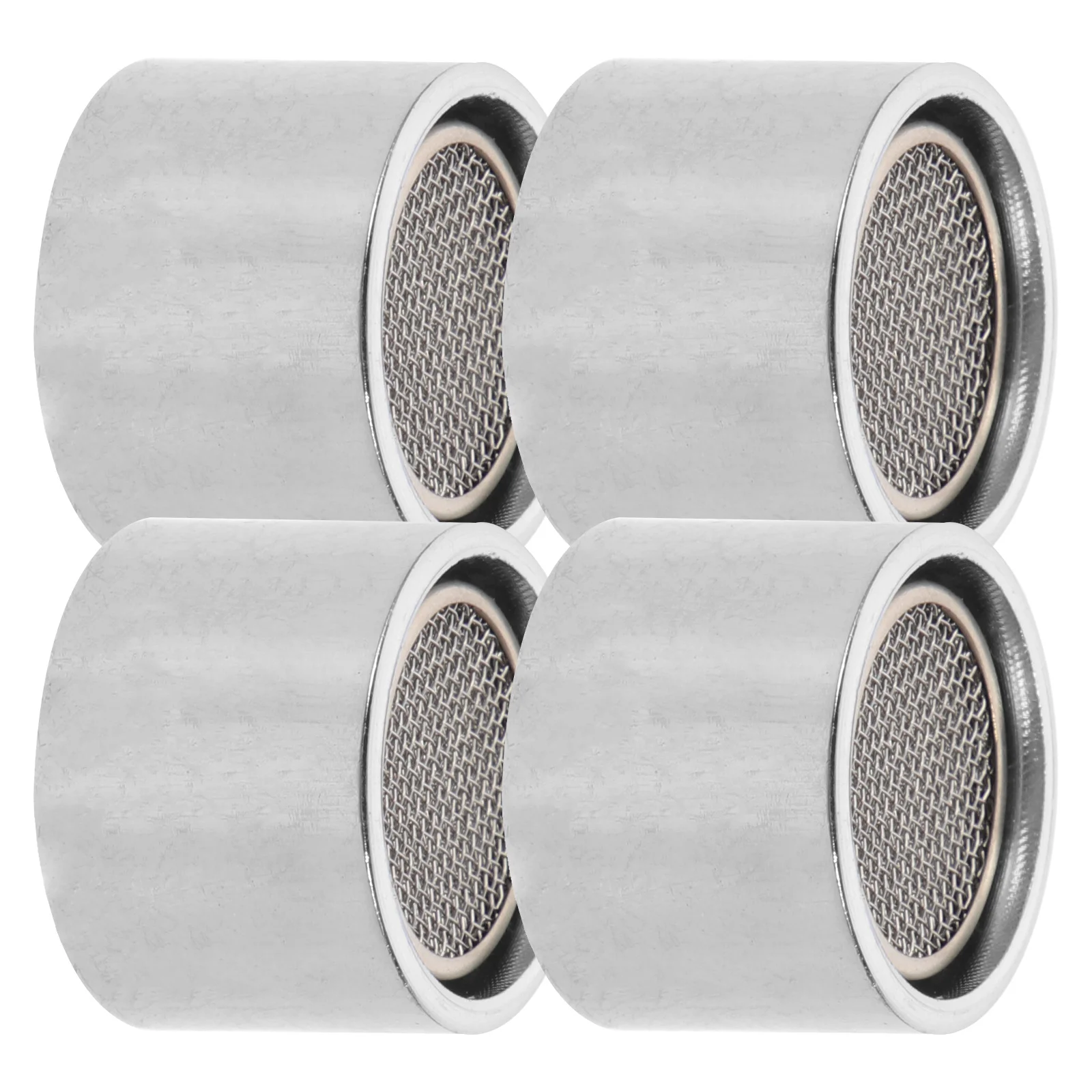 

1Set Stainless Steel Faucet Aerator Smooth Water Stream Splash Proof Sink Kitchen Bathroom Replacement Aerator Head Attachment