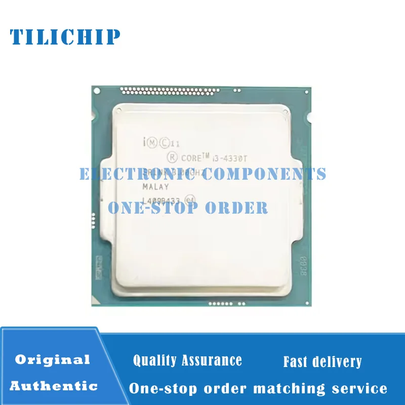 I3-4330T Dual-core Quad-thread CPU 3M TDP35W 4M Cache 3.0GHz I3 4330T CPU Server Interface I3 4330T FC-LGA12C LGA1150