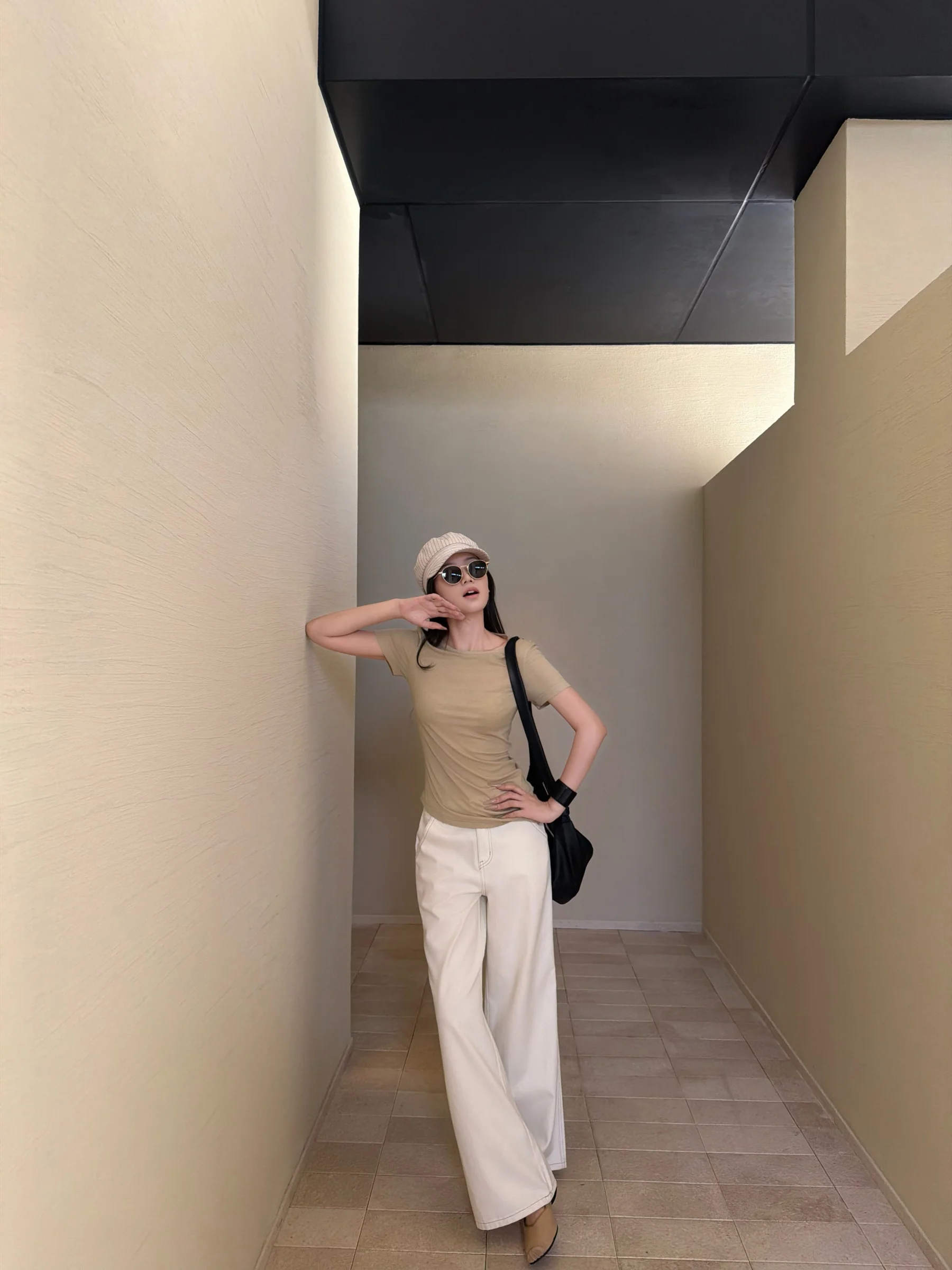 

Винтажные джинсы 5werkwen прямого кроя с эффектом бамбуковой текстуры, простые, с застежкой-молнией на талии