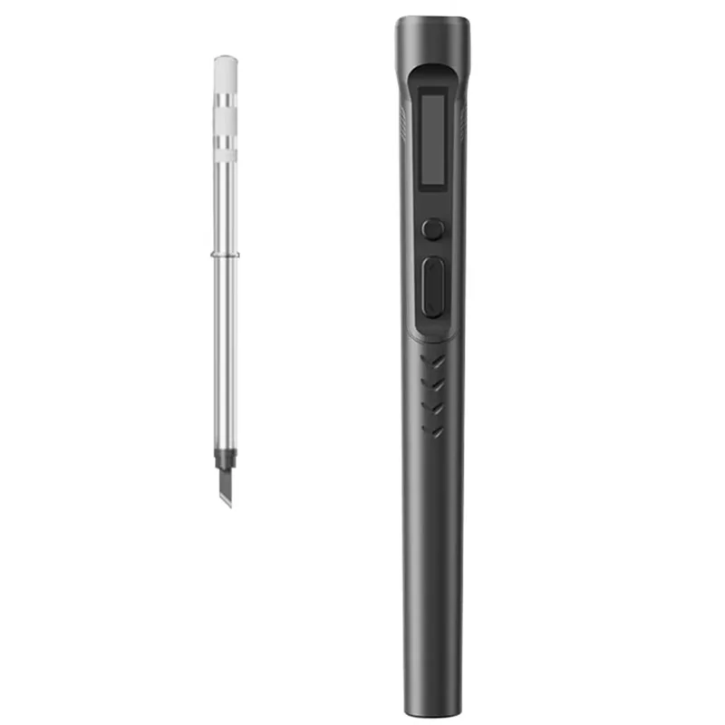 T65-SP DC 90W PD 65W Intelligent Electric Soldering Iron 150-450℃ Rapid Heating Soldering Pen Temp Calibration Voltage-AA26