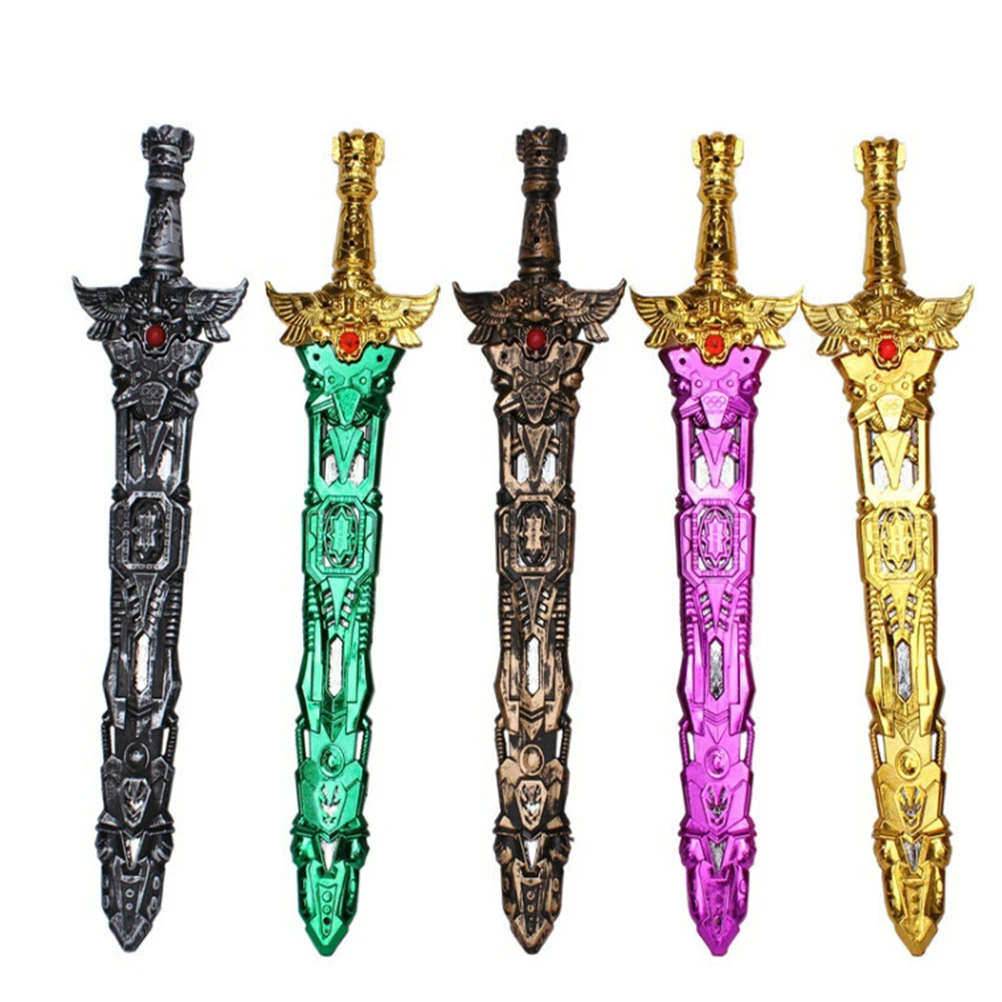 

5 Pcs Girl Toy Plastic Set Performance Props Swords Kids Birthday Party Activities Halloween Event Favors Role Play