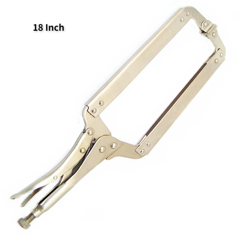 

Multi-function Locking Clamp 18" Locking Vise Grip Welding Clamp C-clamp Sheet Steel Clamp Plier Woodworking Clamps Clips