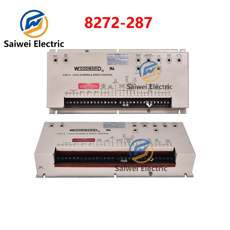 

Woodward 2301A Series 8272-287 Direct Acting Load Distribution and Speed Controller