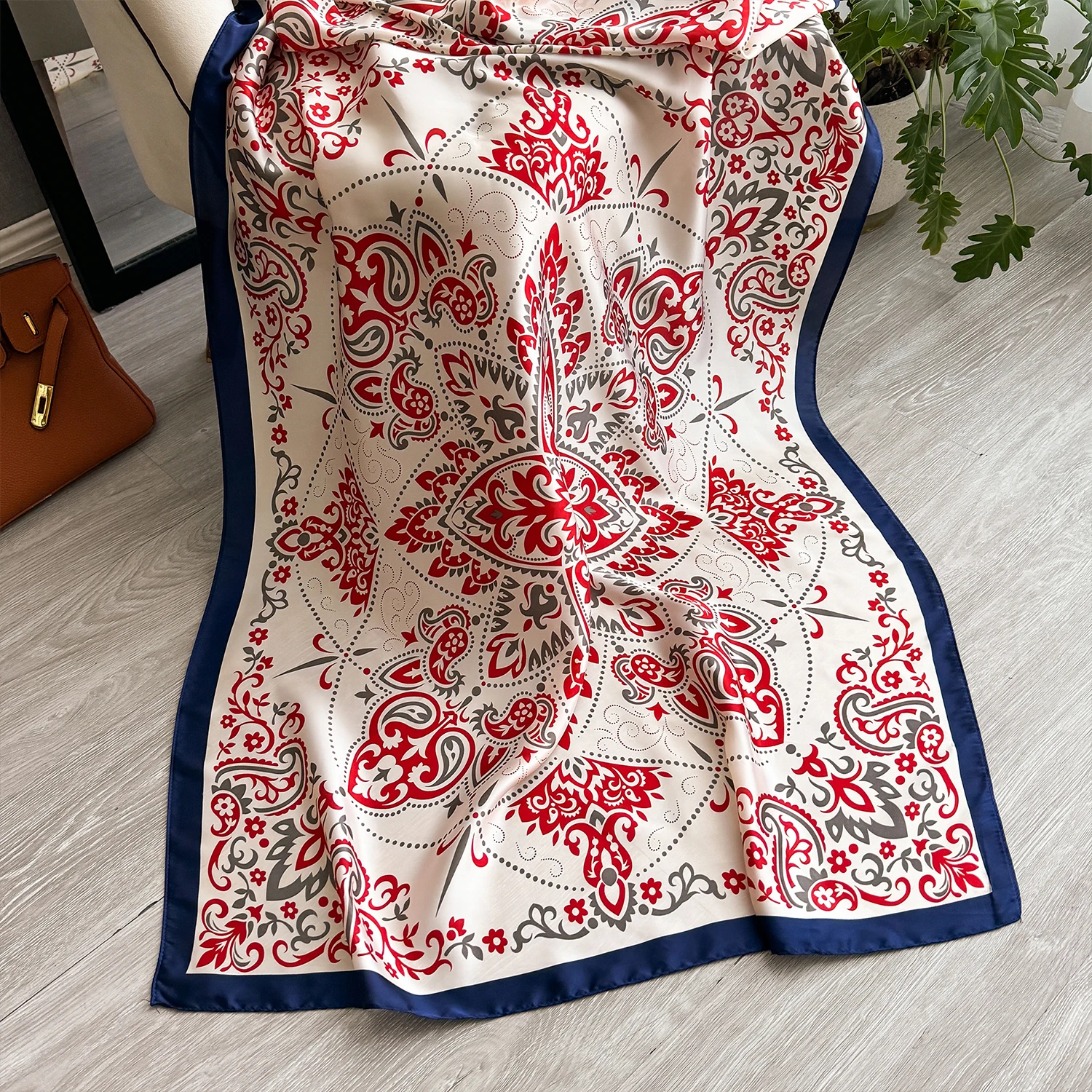 NEW Elegance Scarf Spring Summer Women Beach Sunscreen Fashion Party Shawl China Quality Silk Lady Popular Print Scarves Hijab
