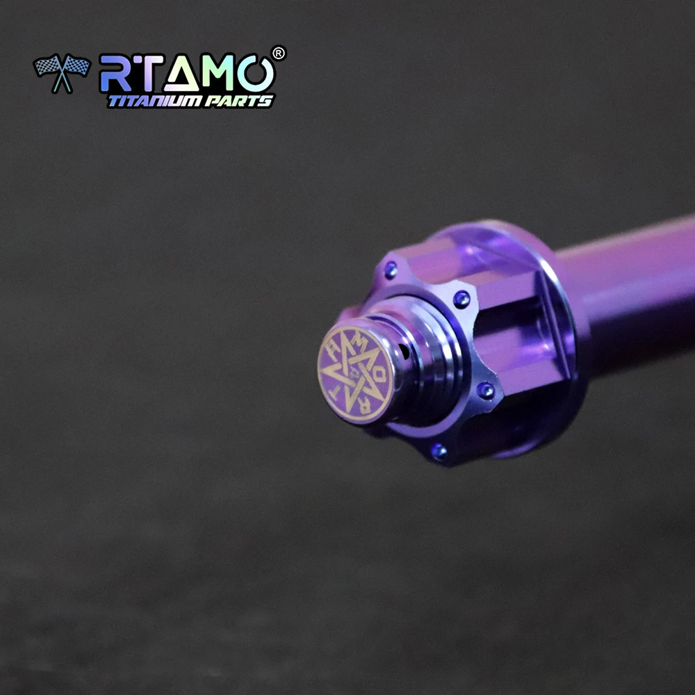 RTAMO Titanium Alloy Axle M14X330/345mm fit for GOGORO Rear Wheel hub