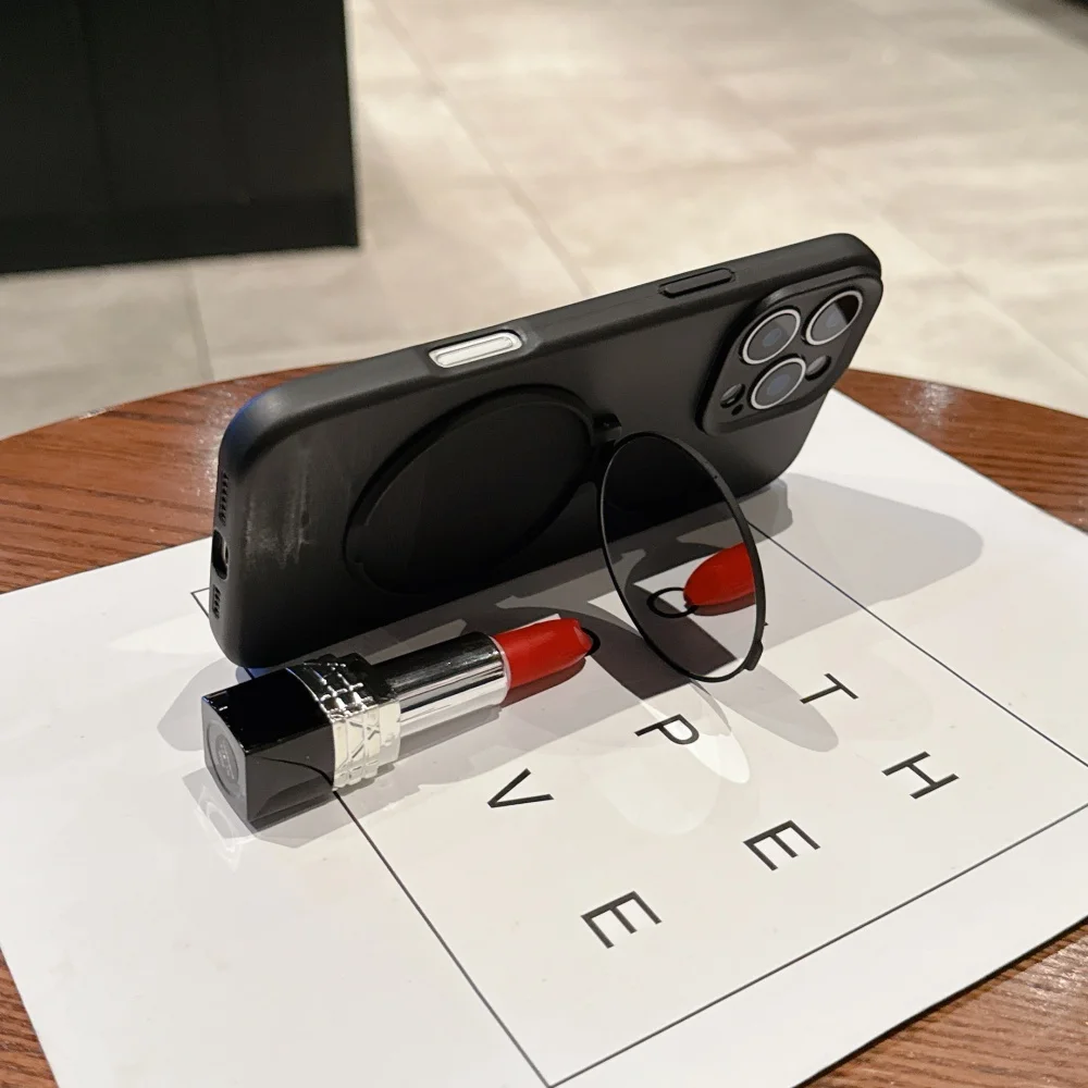 الفاخرة مرآة الوجه حامل حامل قوس الحال بالنسبة آيفون 16 14 15 برو ماكس زائد 13 12 11 السائل سيليكون لينة غطاء مقاوم للصدمات #3