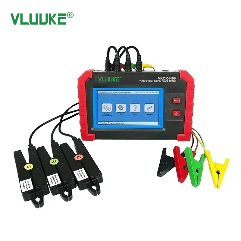 VKCR4400 Automatic Measurement Possible Phase Position Voltage And Ampere Measurement Tool 3-Phase Phase Voltammeter