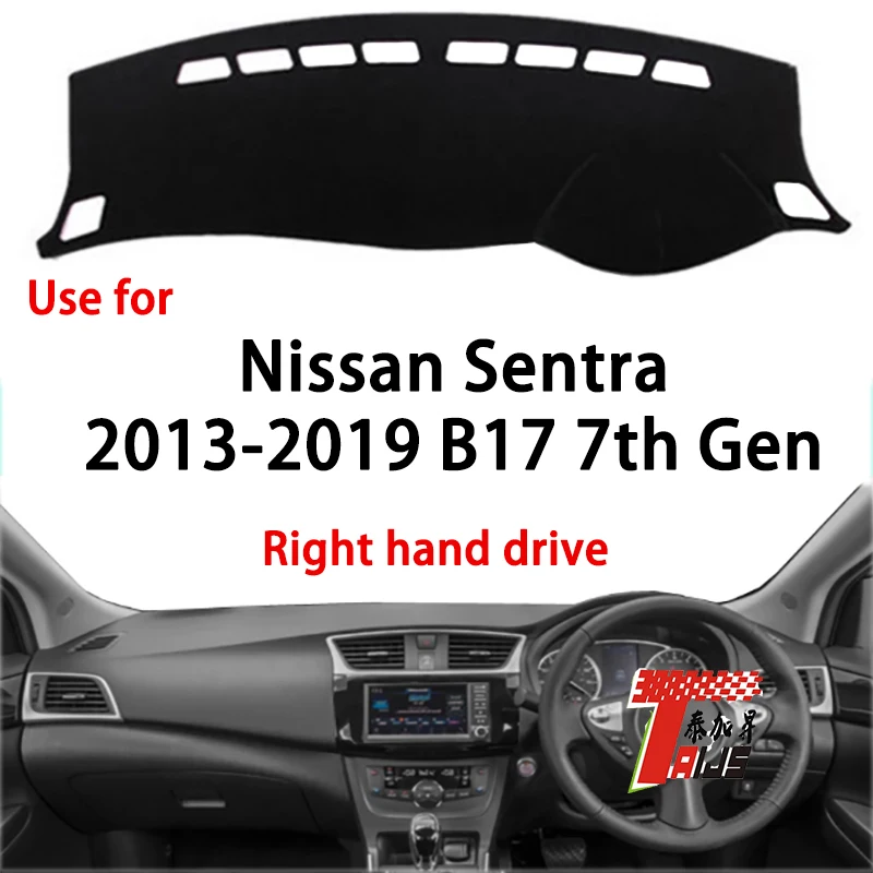 

TAIJS Factory Simple Classic Dust resistant Polyester Fibre Car Dashboard Cover For Nissan Bluebird 2016-2017 Right Hand drive