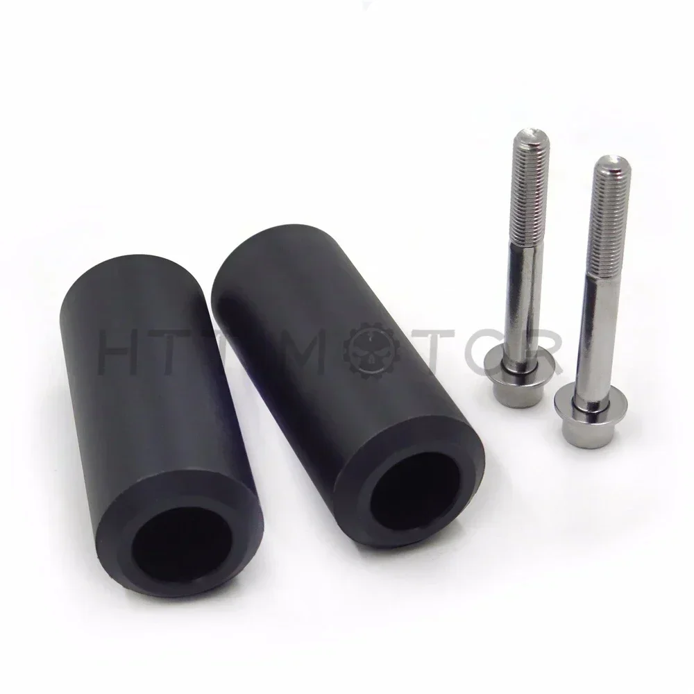 Black Motorcycle Parts Extended Frame Sliders for Yamaha FZ-6 FZ-6S 600 2004-2012