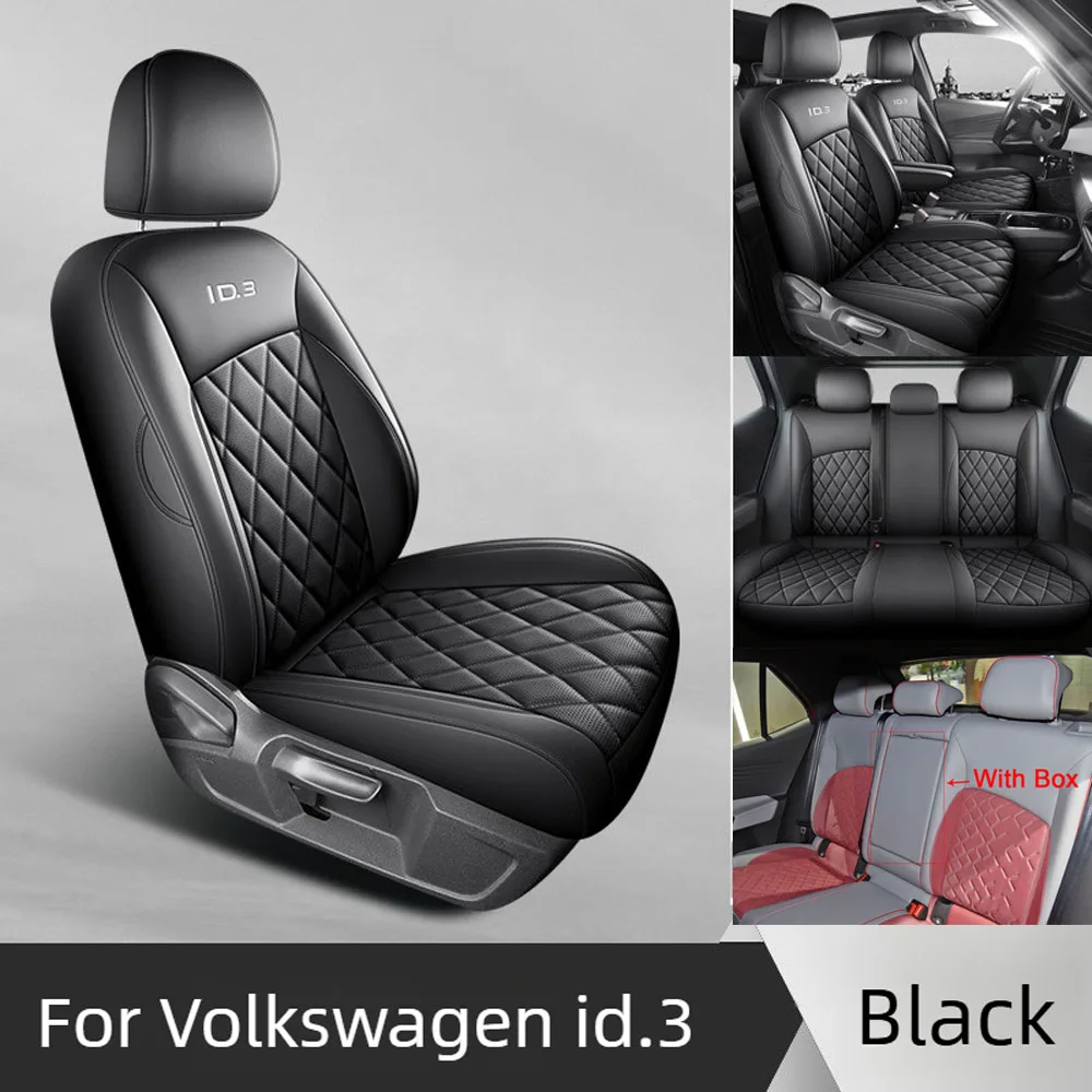 Nieuwe Autostoel Cover Voor Vw ID.3 2021 2022 2023 2024 2025 Custom Fit Seat Protector Alle Seizoen Volledig Omringd interieur Accessoire - afbeelding 1