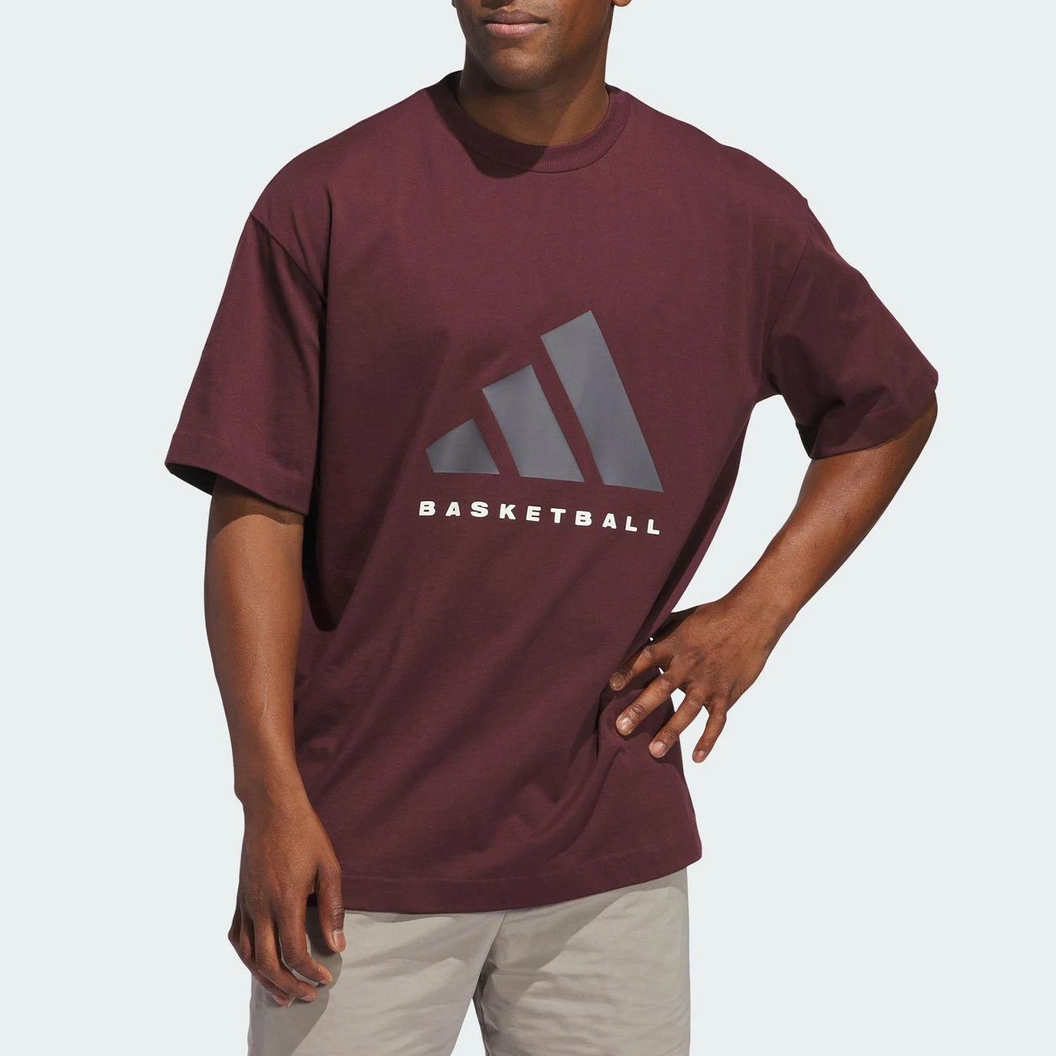 adidas-official-genuine-summer-new-men's-and-women's-breathable-basketball-sports-short-sleeve-jd6128