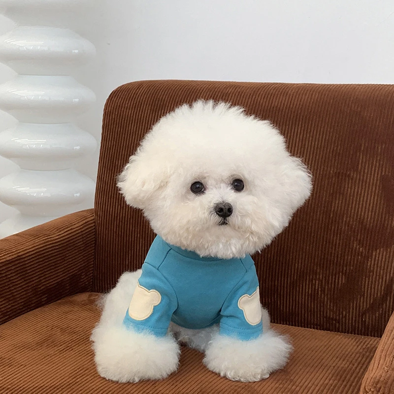 smvp Dog clothes for autumn warm two legged clothes versatile base shirt better than bear Schnauzer pet dog walking clothes