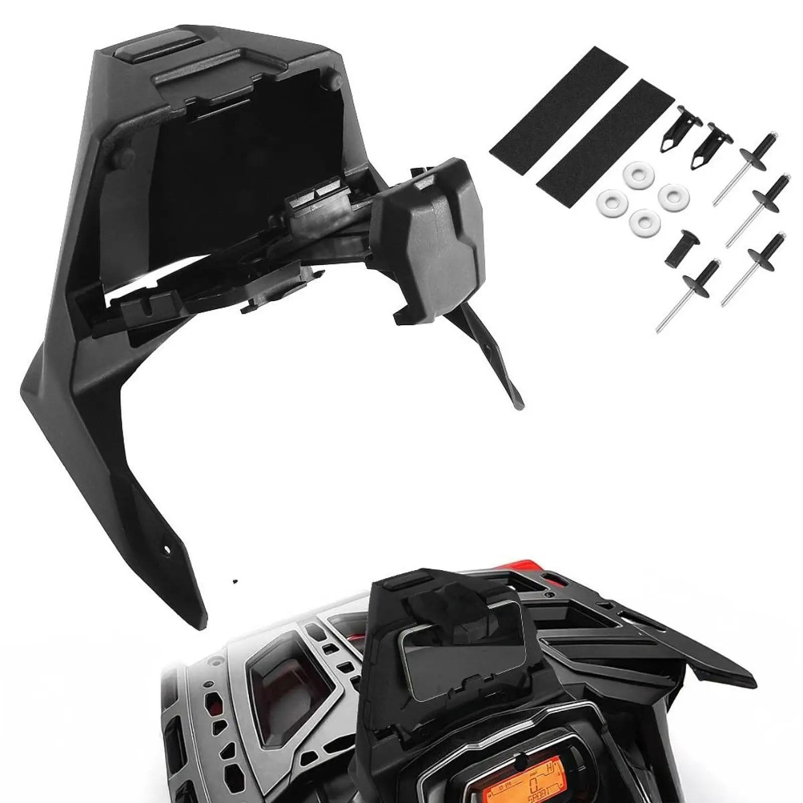 

Sturdy Polyethylene Phone Mount Holder High Performance for Can Am Outlander Max 500 650 800R 850 Accessories