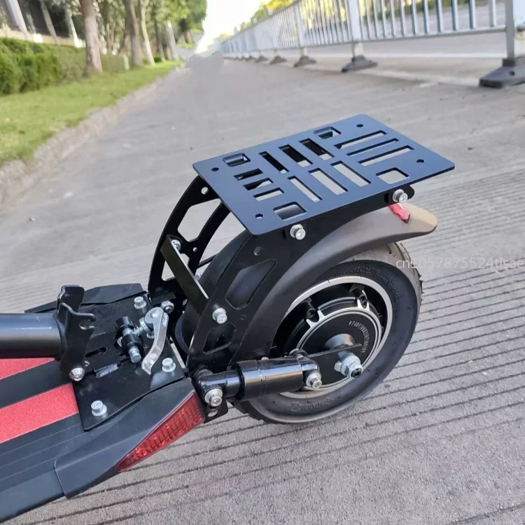 The New Rear Shelf Electric Scooter Is Modified and Equipped with A Trunk Bracket To Load Goods.