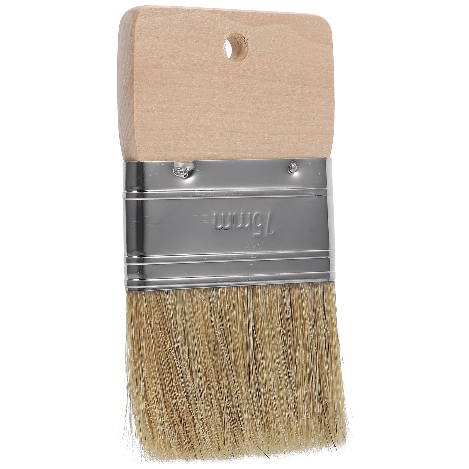 

High Quality Paint Brush Bristle Wood Handle Sand Remover Beach Cleaning Oil Furniture Painting Small Wall Tools