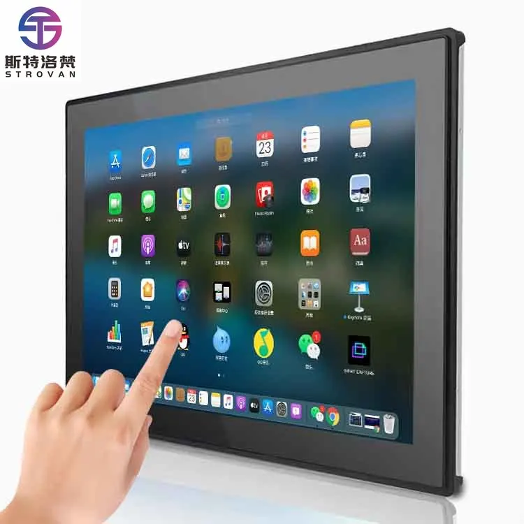 

Interactive Capacitive Touch Screen Embedded LCD Industrial Touch Screen New Pure Platform with USB DVI Interface