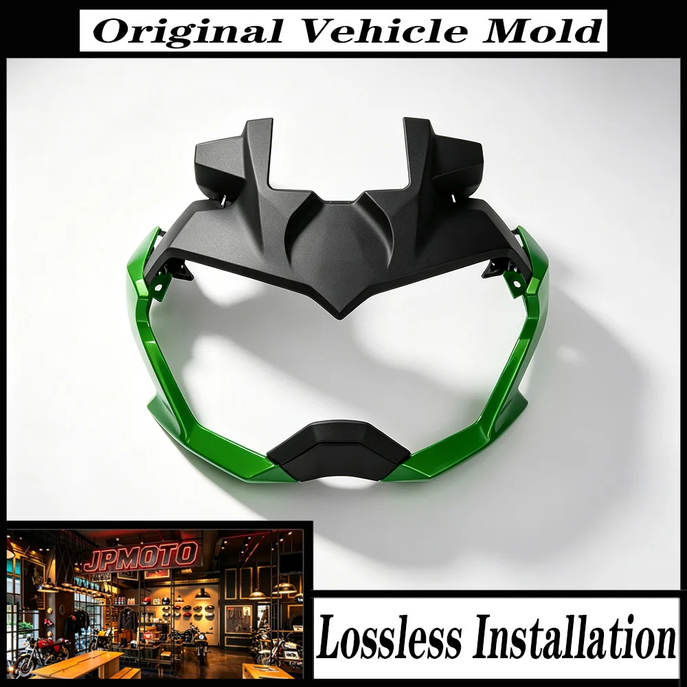 For Kawasaki Z400 ZR400 Z 400 ZR 400 2018-2022 Motorcycle Headlight Fairing Upper Nasal Mask Cover ABS Multi