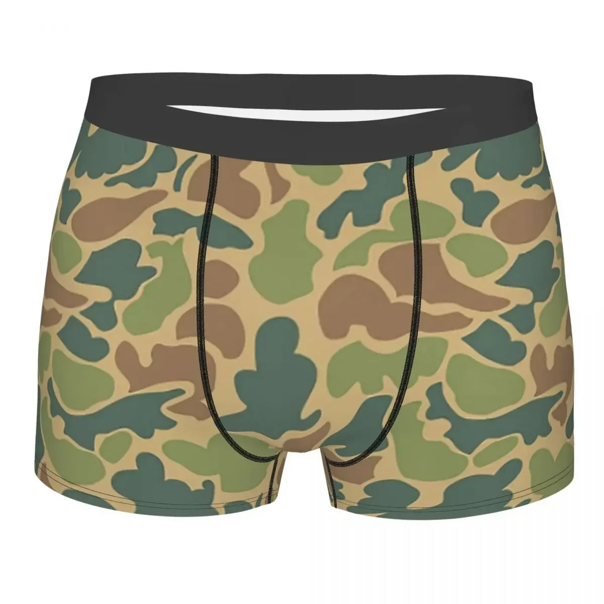 Hunting Camo Camouflage Woodland Light Underpants Breathbale Panties Male Underwear Print Shorts Boxer Briefs