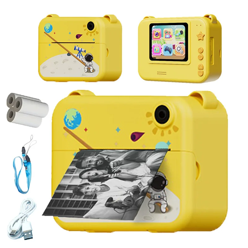 Kids Toy Camera with Flash|USB Charging|720P HD ScreenPerfect for Outdoor Fun&Family|Great Christm Gift for Boys & Girls Ages 3+