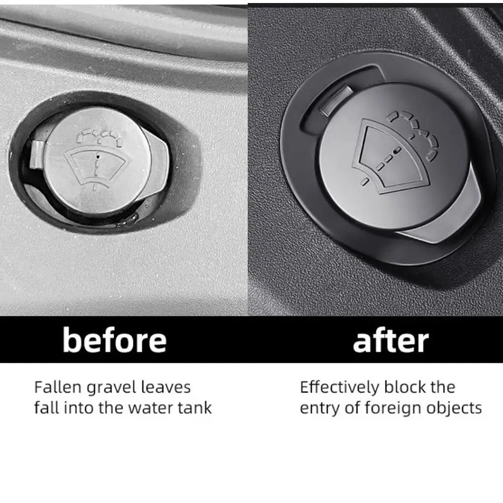 Rete filtro acqua tergicristallo per Tesla filtro cofano anteriore tergicristallo porta di riempimento imbuto rete modelly nuovo Model3 Highland 2024
