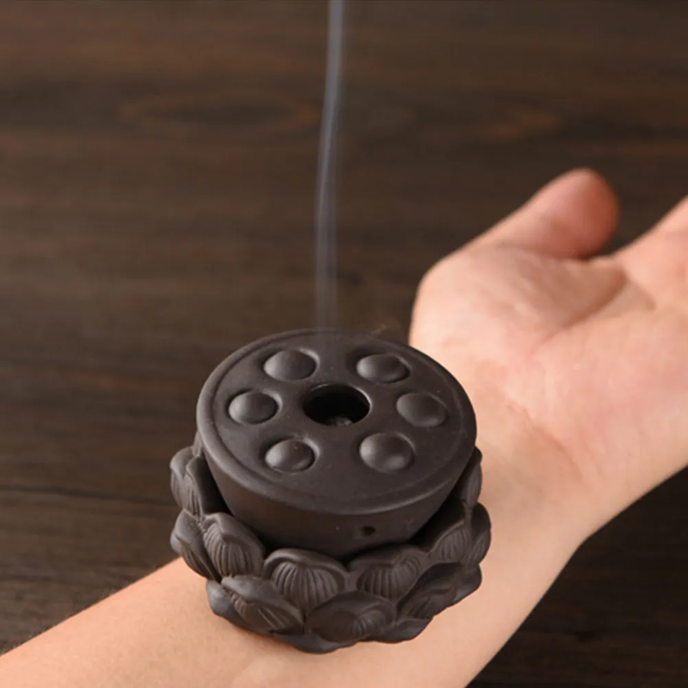 

1Pcs Moxibustion Supply Body Care Tool Ergonomic Durable Moxa Cup Hot Compress Purple Massage Tool for Body and